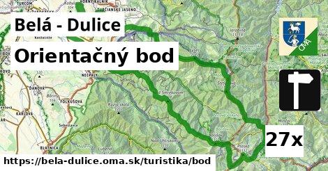 orientačný bod v Belá - Dulice