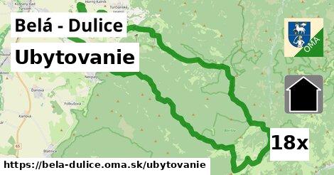 ubytovanie v Belá - Dulice