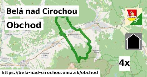 obchod v Belá nad Cirochou