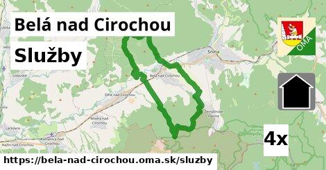 služby v Belá nad Cirochou