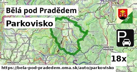 Parkovisko, Bělá pod Pradědem