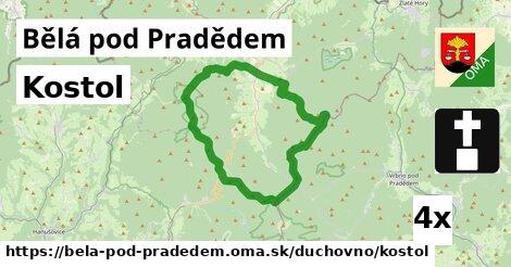 Kostol, Bělá pod Pradědem