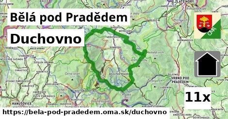 duchovno v Bělá pod Pradědem
