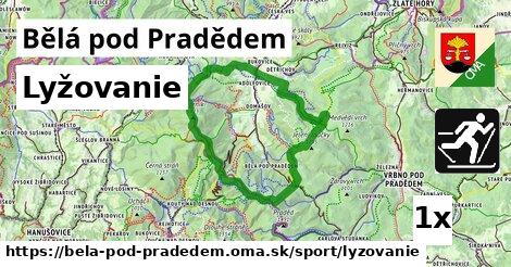 Lyžovanie, Bělá pod Pradědem