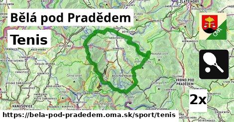 Tenis, Bělá pod Pradědem