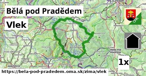 Vlek, Bělá pod Pradědem