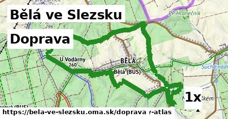 doprava v Bělá ve Slezsku