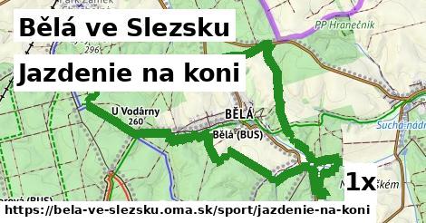 Jazdenie na koni, Bělá ve Slezsku
