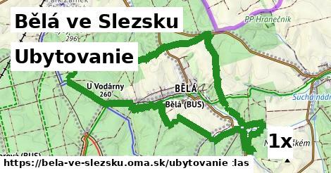 ubytovanie v Bělá ve Slezsku