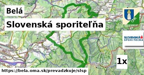 Slovenská sporiteľňa, Belá
