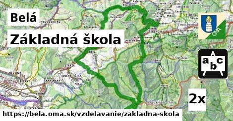 Základná škola, Belá