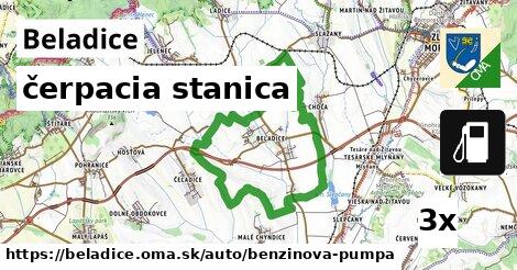 čerpacia stanica, Beladice