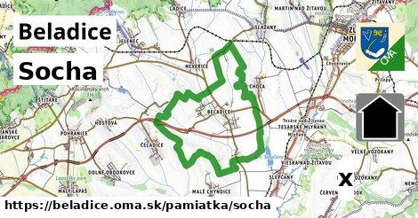Socha, Beladice