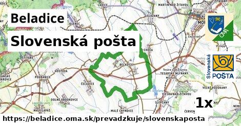 Slovenská pošta, Beladice