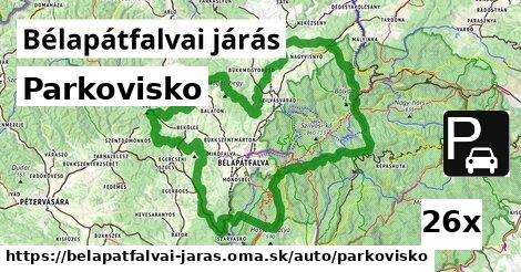 Parkovisko, Bélapátfalvai járás