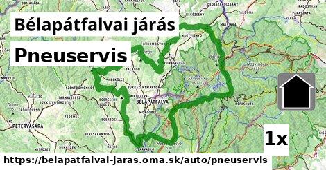 Pneuservis, Bélapátfalvai járás