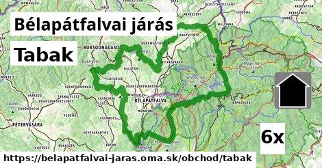Tabak, Bélapátfalvai járás