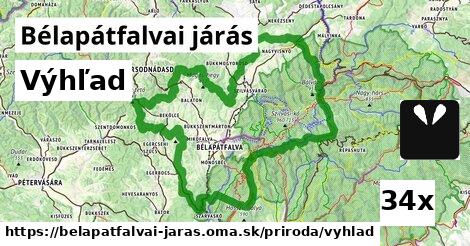 Výhľad, Bélapátfalvai járás