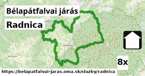 Radnica, Bélapátfalvai járás