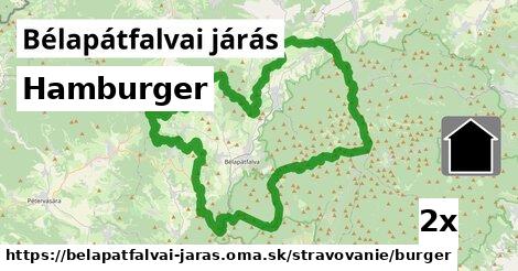 Hamburger, Bélapátfalvai járás