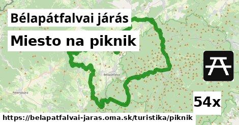 Miesto na piknik, Bélapátfalvai járás