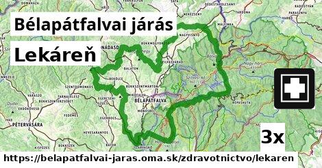 Lekáreň, Bélapátfalvai járás