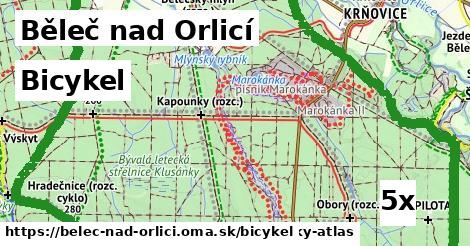 bicykel v Běleč nad Orlicí