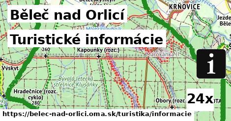 Turistické informácie, Běleč nad Orlicí