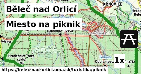 Miesto na piknik, Běleč nad Orlicí