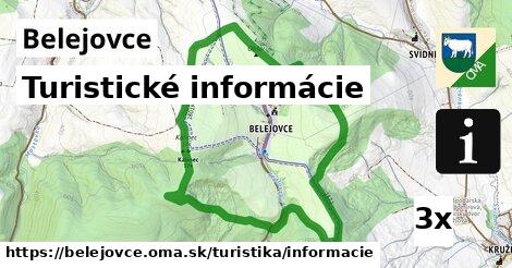 Turistické informácie, Belejovce