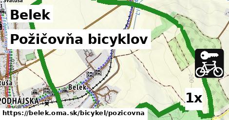 Požičovňa bicyklov, Belek