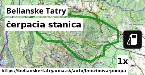 čerpacia stanica, Belianske Tatry