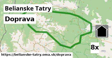 doprava v Belianske Tatry