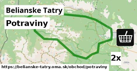 Potraviny, Belianske Tatry