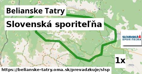 Slovenská sporiteľňa, Belianske Tatry