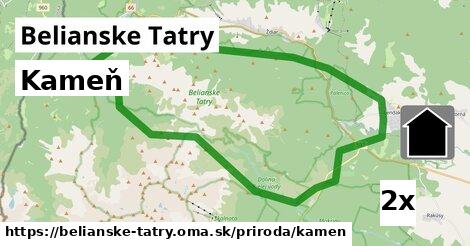 Kameň, Belianske Tatry