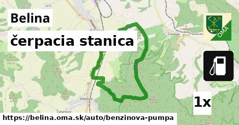 čerpacia stanica, Belina