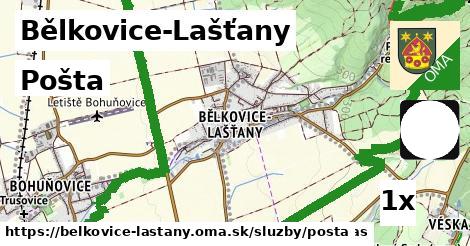 Pošta, Bělkovice-Lašťany
