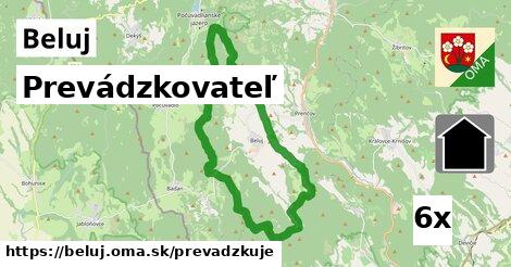 prevádzkovateľ v Beluj