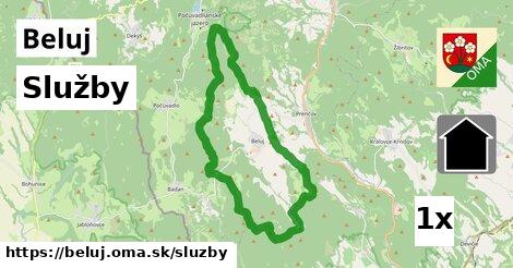 služby v Beluj