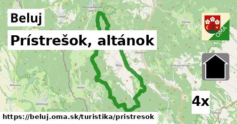 prístrešok, altánok v Beluj