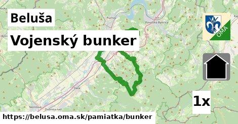 Vojenský bunker, Beluša