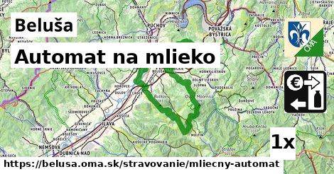 automat na mlieko v Beluša