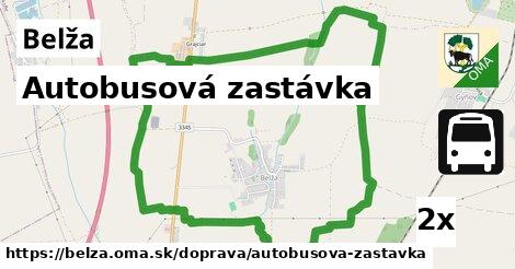 Autobusová zastávka, Belža