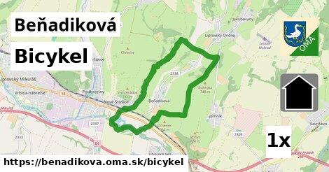 bicykel v Beňadiková