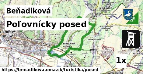 Poľovnícky posed, Beňadiková