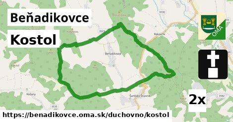 Kostol, Beňadikovce