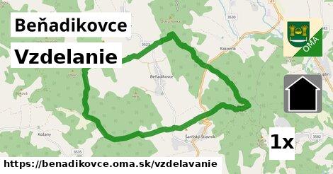 vzdelanie v Beňadikovce