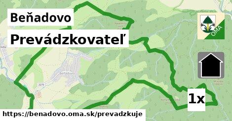 prevádzkovateľ v Beňadovo