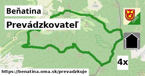 prevádzkovateľ v Beňatina